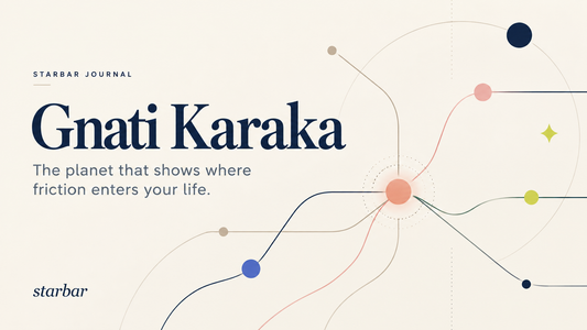 Gnati Karaka: the planet that shows where friction enters your life