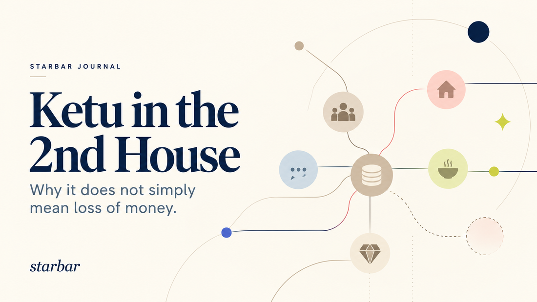 Ketu in the 2nd house: why it does not simply mean “loss of money”